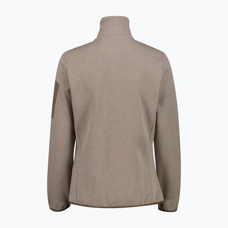 Bluză pentru femei CMP 34H6386 toffee/cream 2