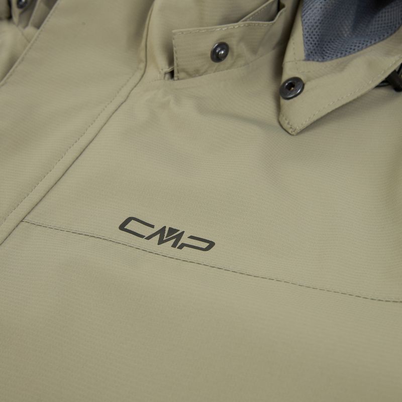 Geacă de ploaie pentru bărbați CMP 39X7367 Snaps Hood sage 3