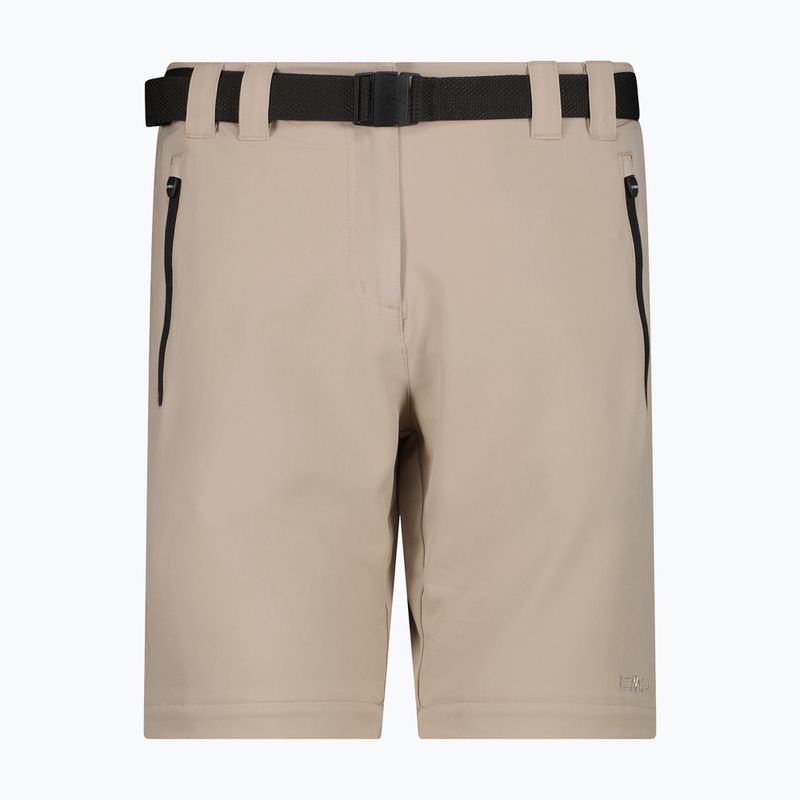 Pantaloni de trekking pentru femei CMP 3T51446 Zip Off sand/anthracite 4
