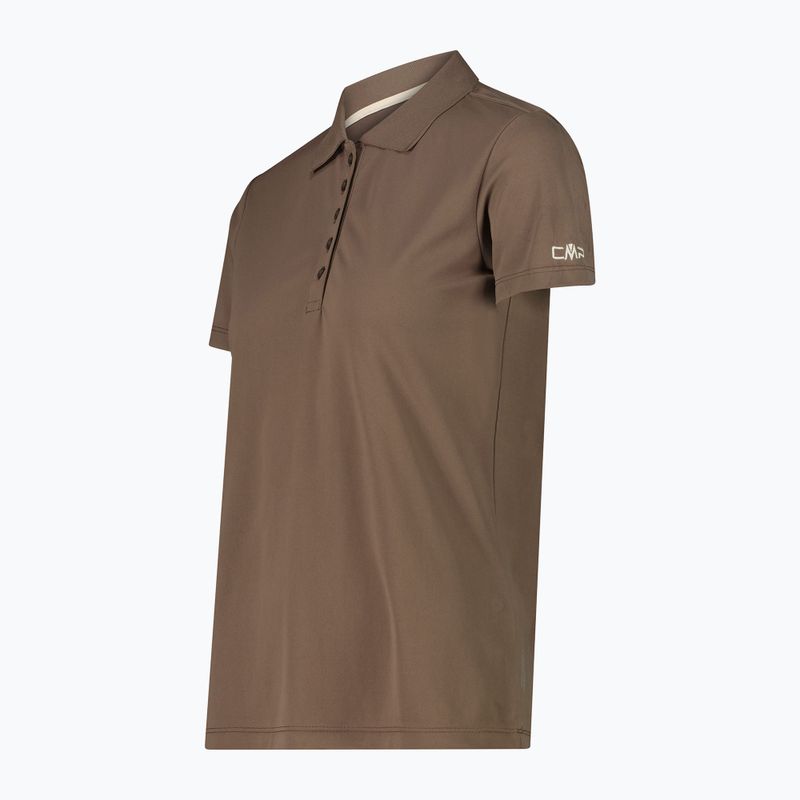 Tricou polo pentru femei CMP 3T59676 Polo toffee 3