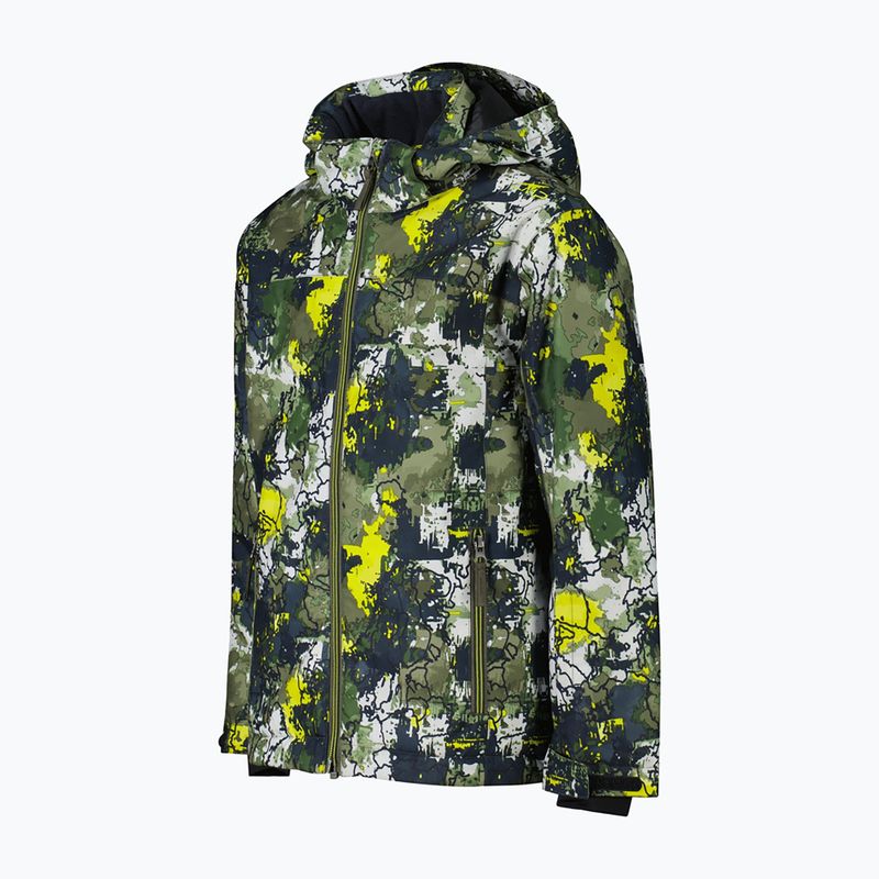 Geacă de schi pentru copii CMP 39W1924 olive/acido 3