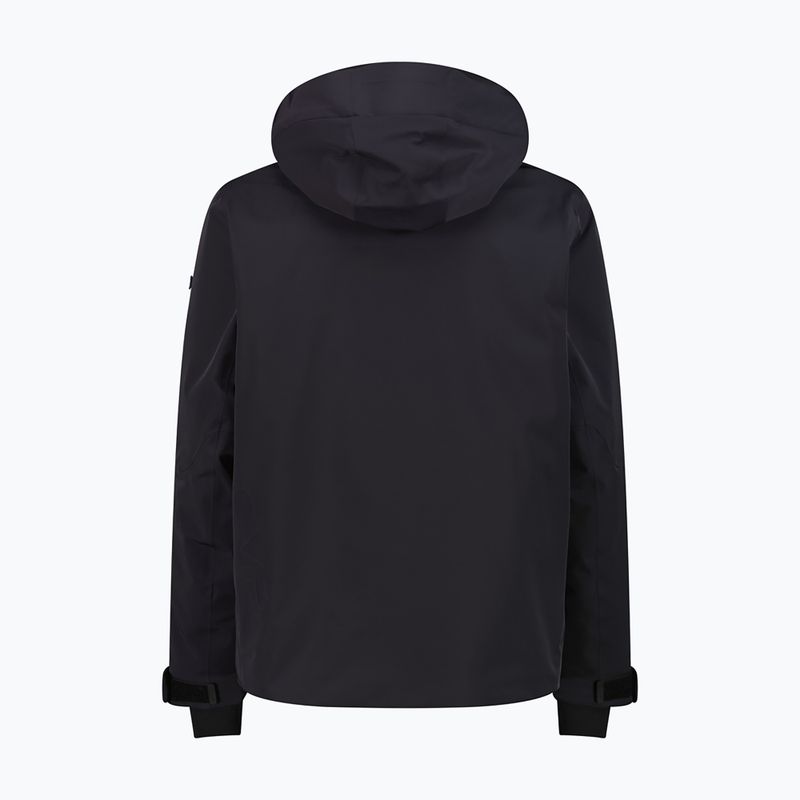 Geacă de schi pentru bărbați CMP 36W0017 Zip Hood nero 2