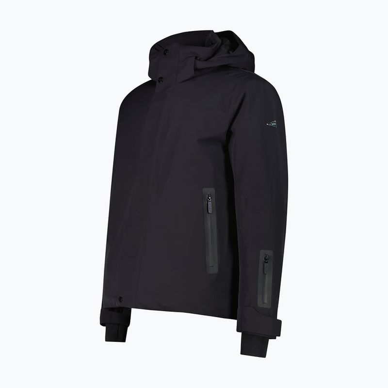 Geacă de schi pentru bărbați CMP 36W0017 Zip Hood nero 3