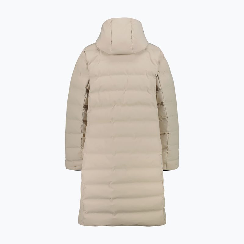 Palton căptușit pentru femei CMP 35K3676 Coat Fix Hood kaki 2