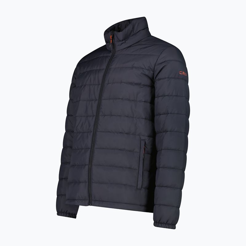 Geacă izolată pentru bărbați CMP 36Z2257D Zip Hood Detachable Inn antracite 6
