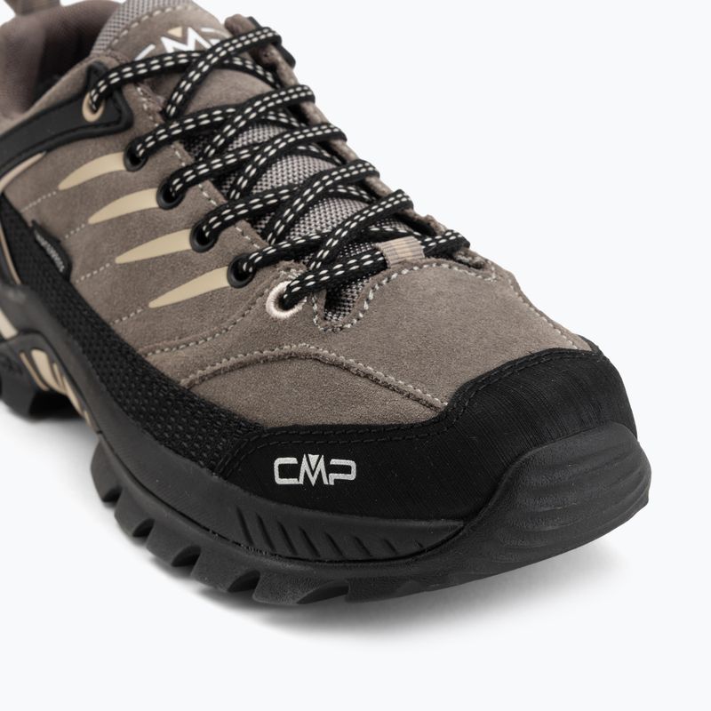 Încălțăminte de trekking pentru femei CMP Rigel 2.0 Low Waterproof deserto/cream 7