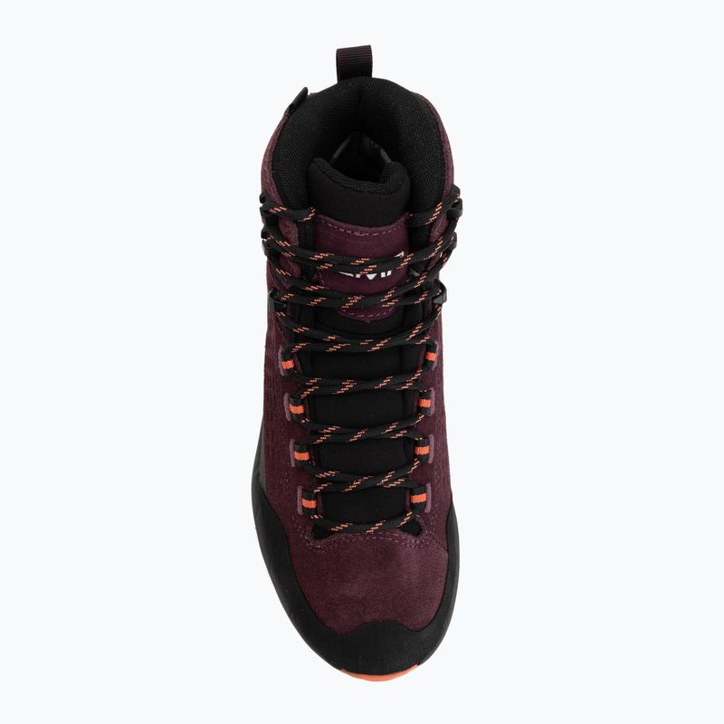 Încălțăminte de trekking pentru femei CMP Vertyx Mid Waterproof blackberry/marigold 5