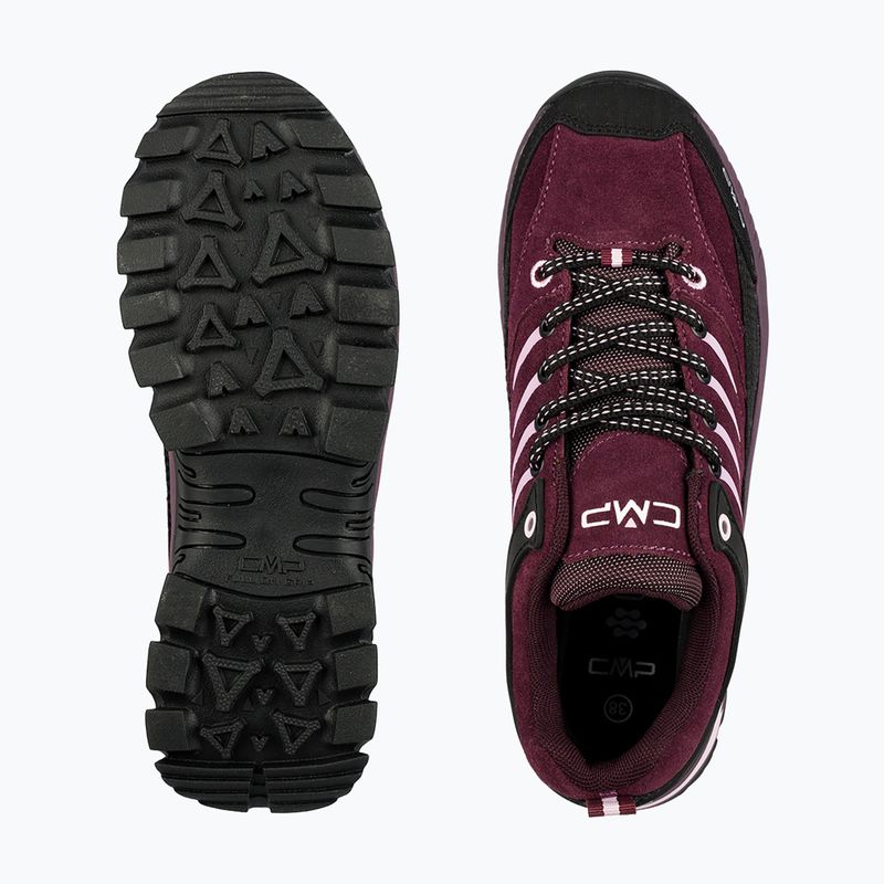 Încălțăminte de trekking pentru femei CMP Rigel 2.0 Low Waterproof plum/soft pink 5