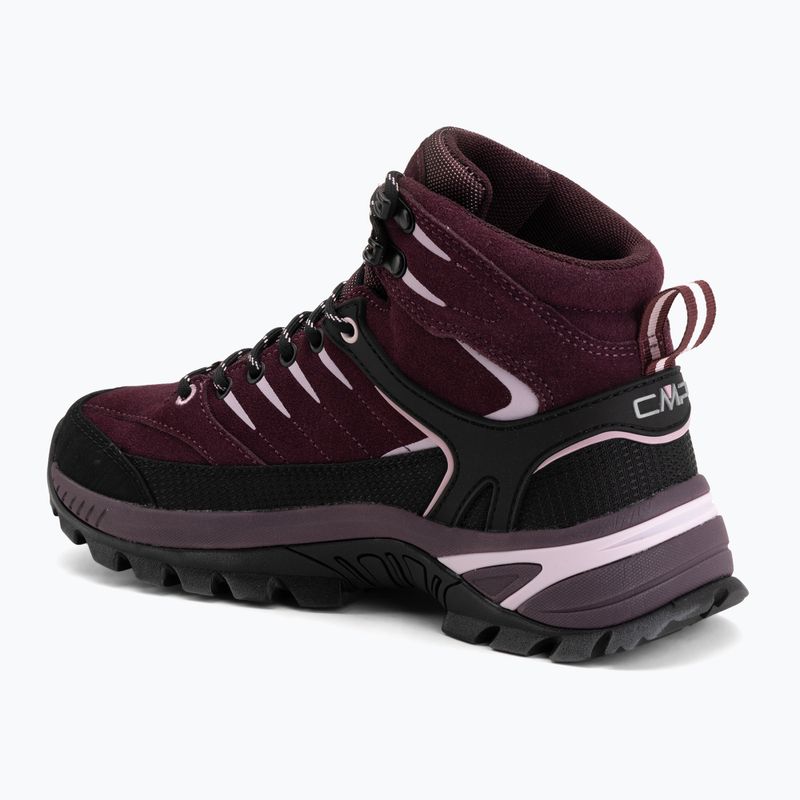 Încălțăminte de trekking pentru femei CMP Rigel 2.0 Mid Waterproof plum/soft pink 3