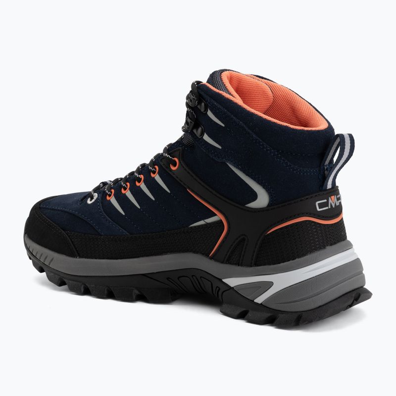 Încălțăminte de trekking pentru femei CMP Rigel 2.0 Mid Waterproof b.blue/ghiaccio/marigold 3