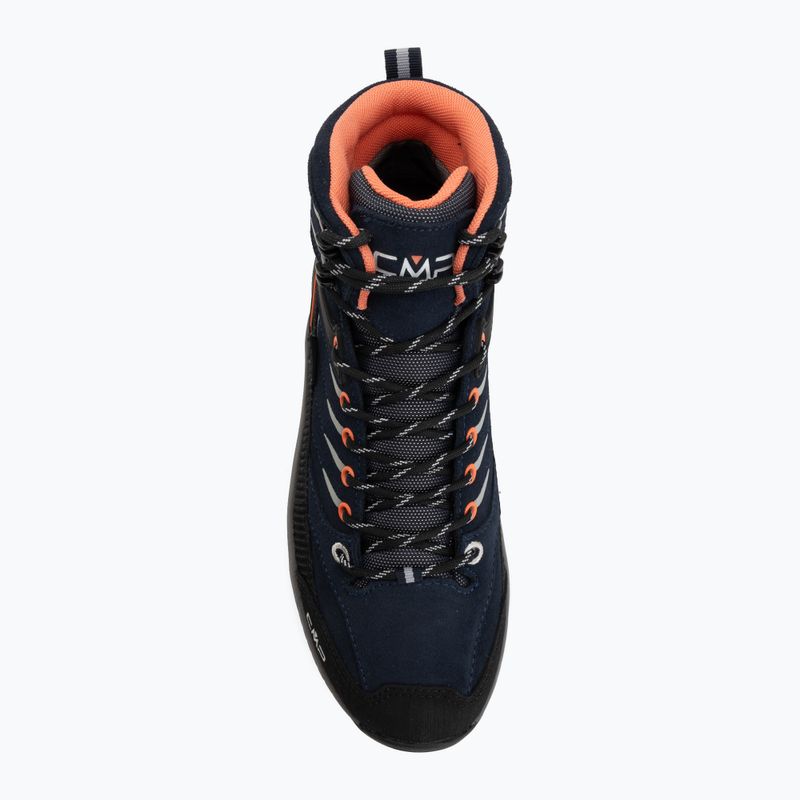 Încălțăminte de trekking pentru femei CMP Rigel 2.0 Mid Waterproof b.blue/ghiaccio/marigold 5