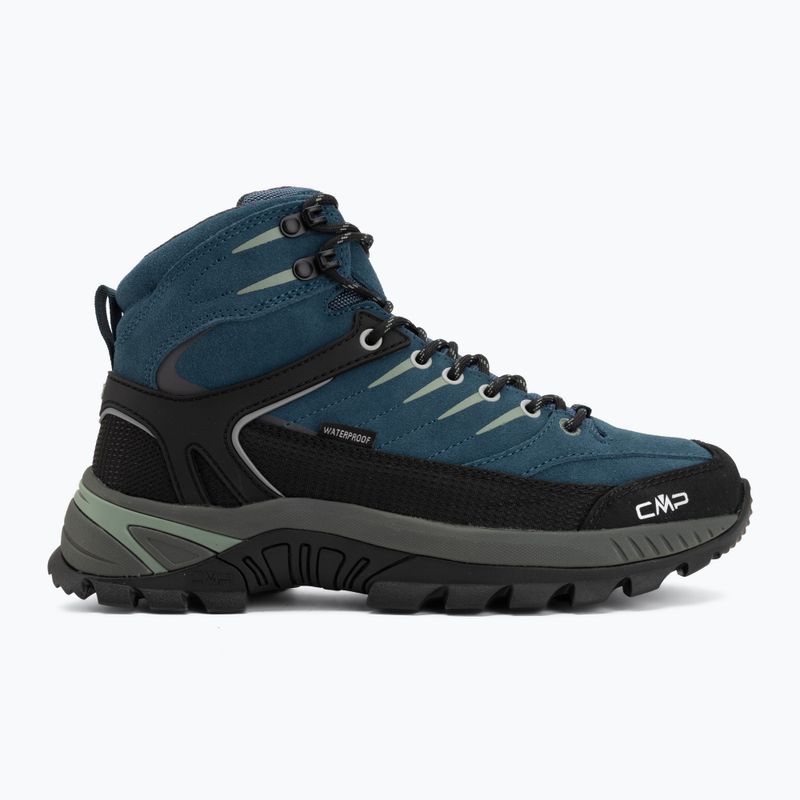 Încălțăminte de trekking pentru bărbați CMP Rigel 2.0 Mid Waterproof avio/salvia 2