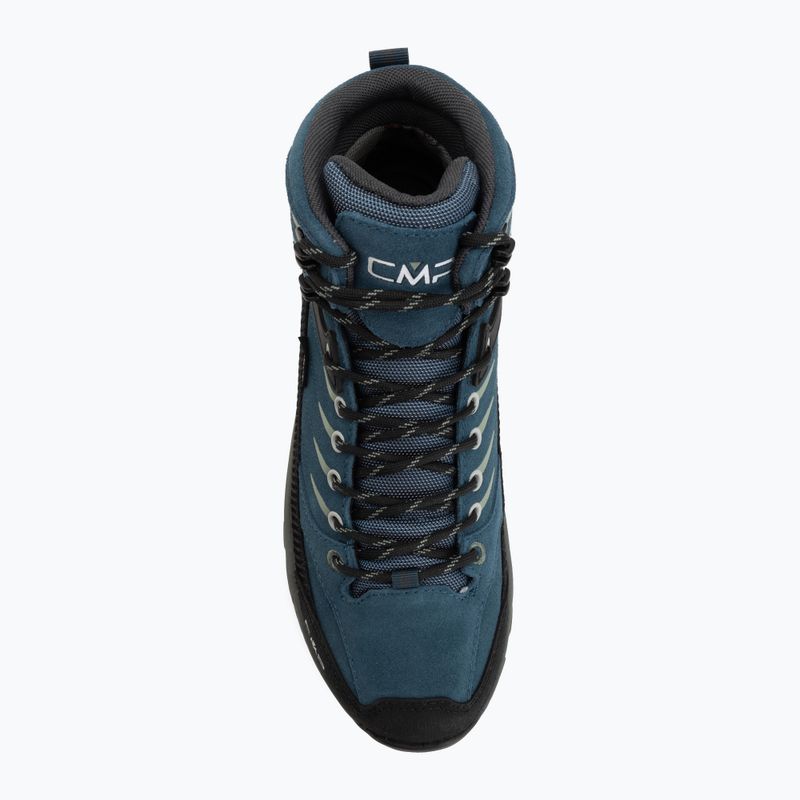 Încălțăminte de trekking pentru bărbați CMP Rigel 2.0 Mid Waterproof avio/salvia 5