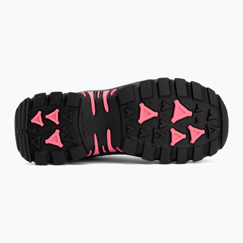 Încălțăminte de trekking pentru copii CMP Rigel 2.0 Low Waterproof grey/acquarius/pink fluo 4