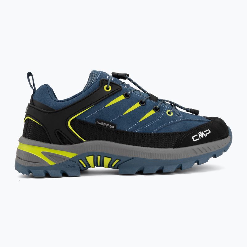 Încălțăminte de trekking pentru copii CMP Rigel 2.0 Low Waterproof infinity/acido 2