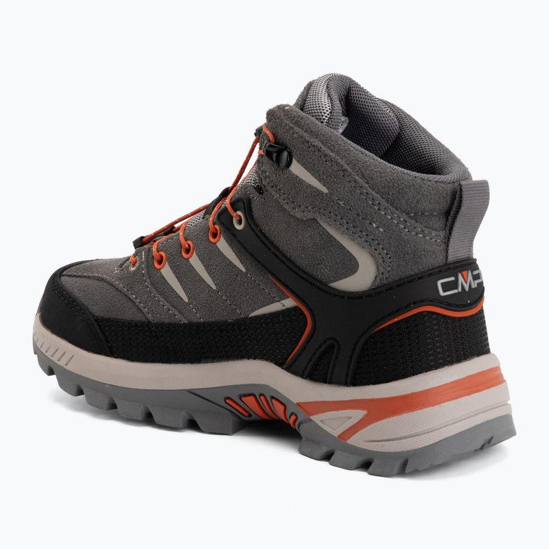 Încălțăminte de trekking pentru copii CMP Rigel 2.0 Mid Waterproof grey/brick 3