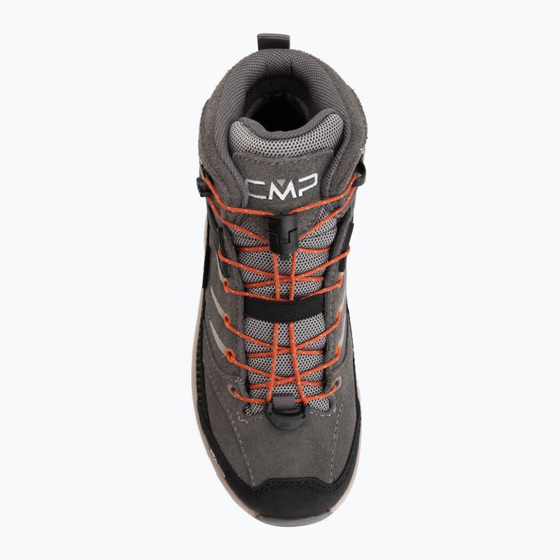 Încălțăminte de trekking pentru copii CMP Rigel 2.0 Mid Waterproof grey/brick 5