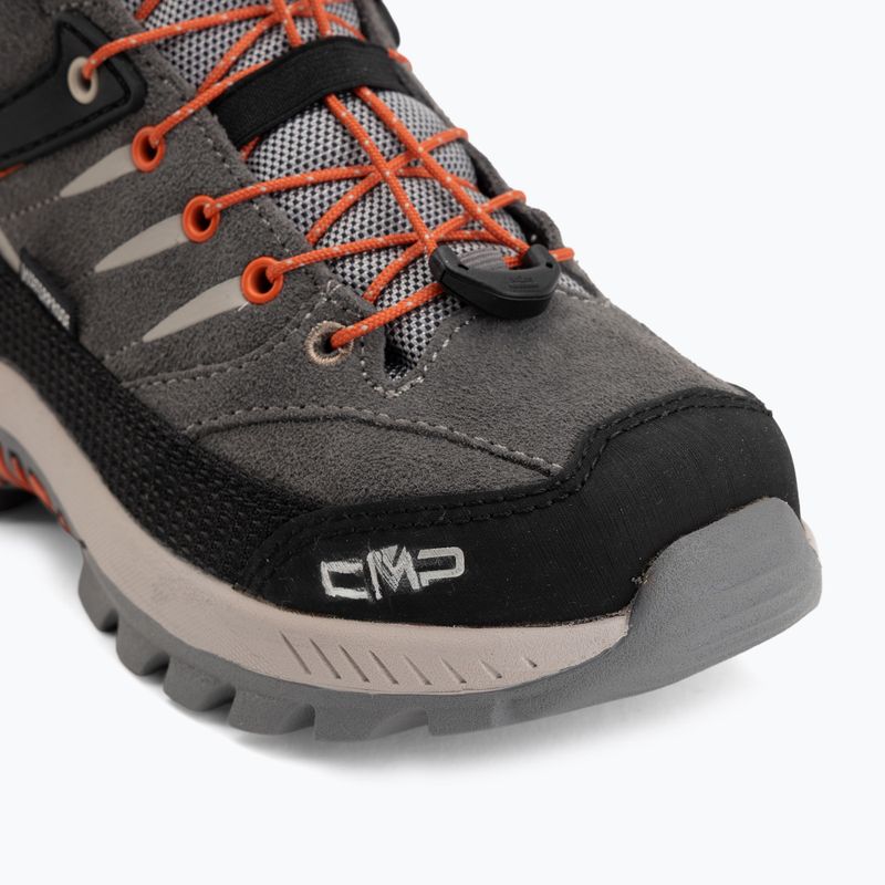 Încălțăminte de trekking pentru copii CMP Rigel 2.0 Mid Waterproof grey/brick 7