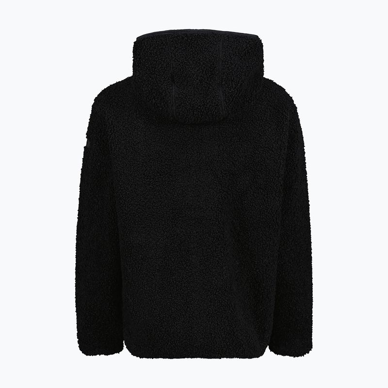 Palton pentru femei CMP 36P2916 Long Teddy nero 2