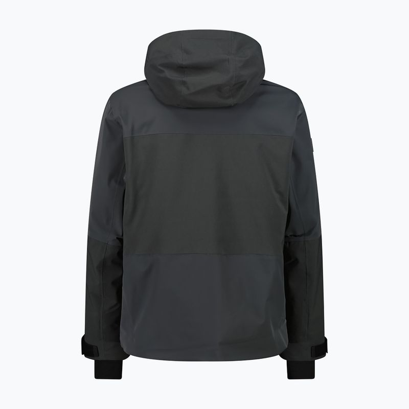 Geacă de schi pentru bărbați CMP 36W0027 Fix Hood black pine 2
