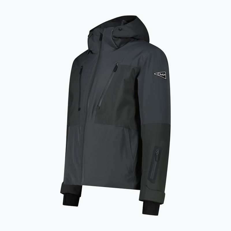 Geacă de schi pentru bărbați CMP 36W0027 Fix Hood black pine 3