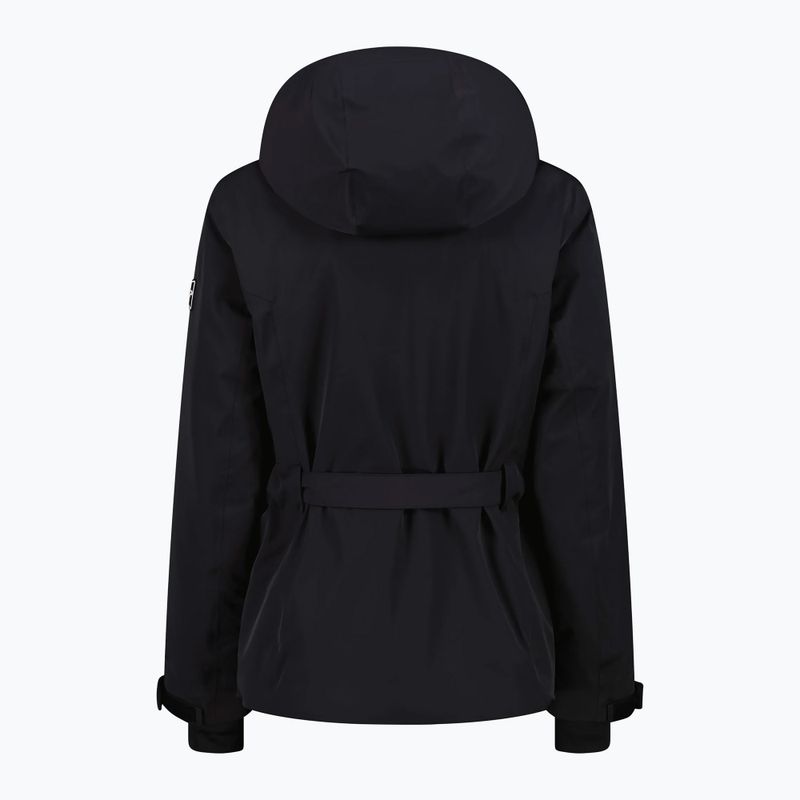 Geacă de schi pentru femei CMP 36W0106 Zip Hood nero 2