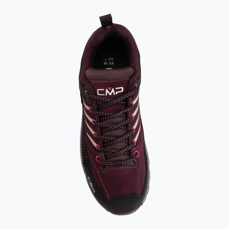 Încălțăminte de trekking pentru copii CMP Rigel 2.0 Low Waterproof black berry/amaranto 5