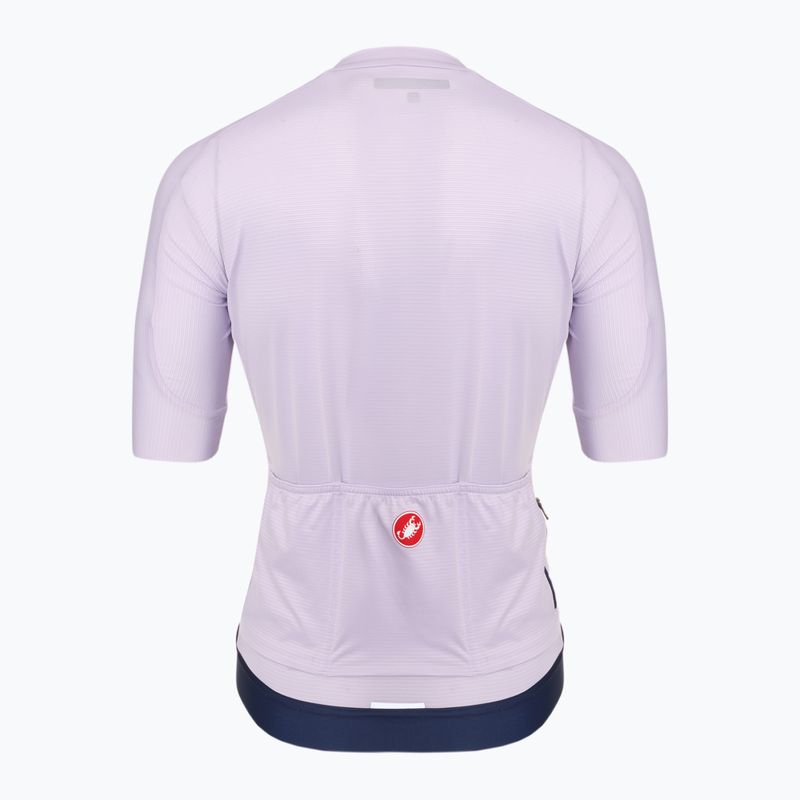 Tricou de ciclism pentru femei Castelli Espresso purple mist/ dark night shade 2