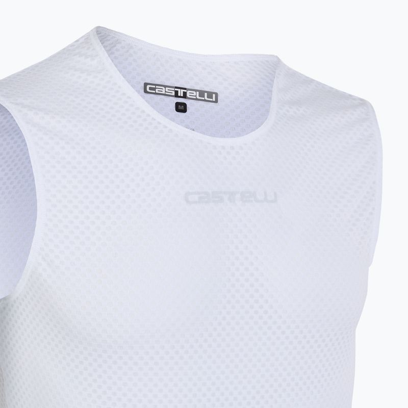 Tricou de ciclism pentru bărbați Castelli Pro Mesh 2.0 Sleeveless white 3
