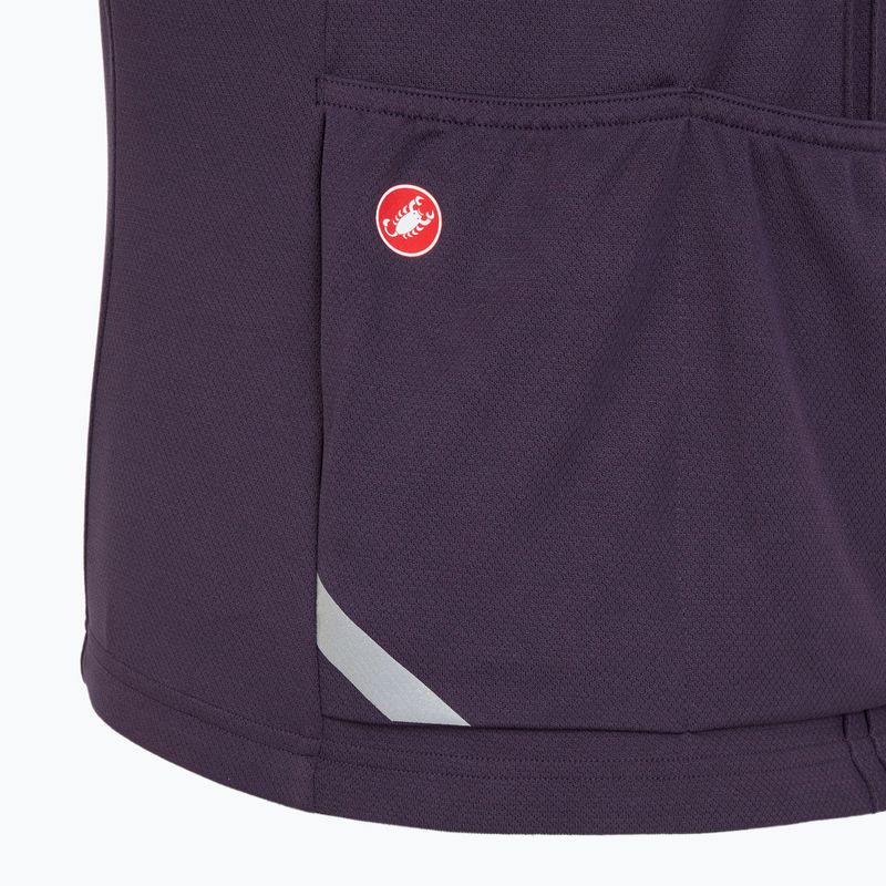 Tricou de ciclism pentru femei Castelli Anima 4 night shade 4