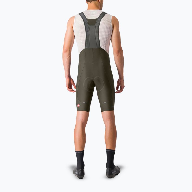 Pantaloni scurți de ciclism pentru bărbați Castelli Espresso deep green 2