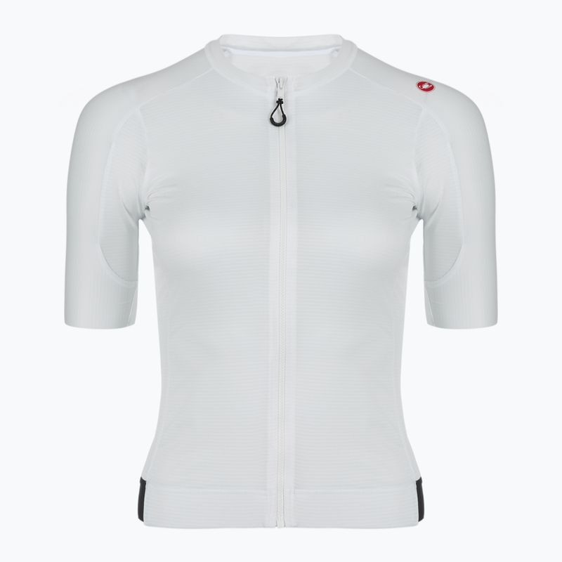 Tricou de ciclism pentru femei Castelli Espresso ivory/ dark gray
