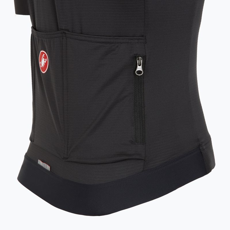 Tricou de ciclism pentru femei Castelli Espresso light black 4