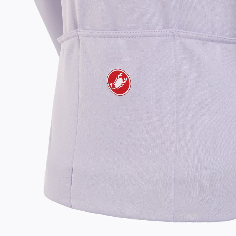 Bluză de ciclism pentru femei Castelli Sinergia 2 Jersey FZ W purple mist/purple dew 4