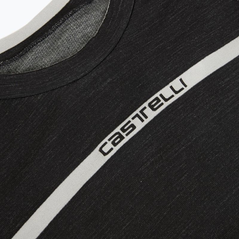 Longsleeve de ciclism pentru bărbați Castelli Merino Seamless Baselayer black 3