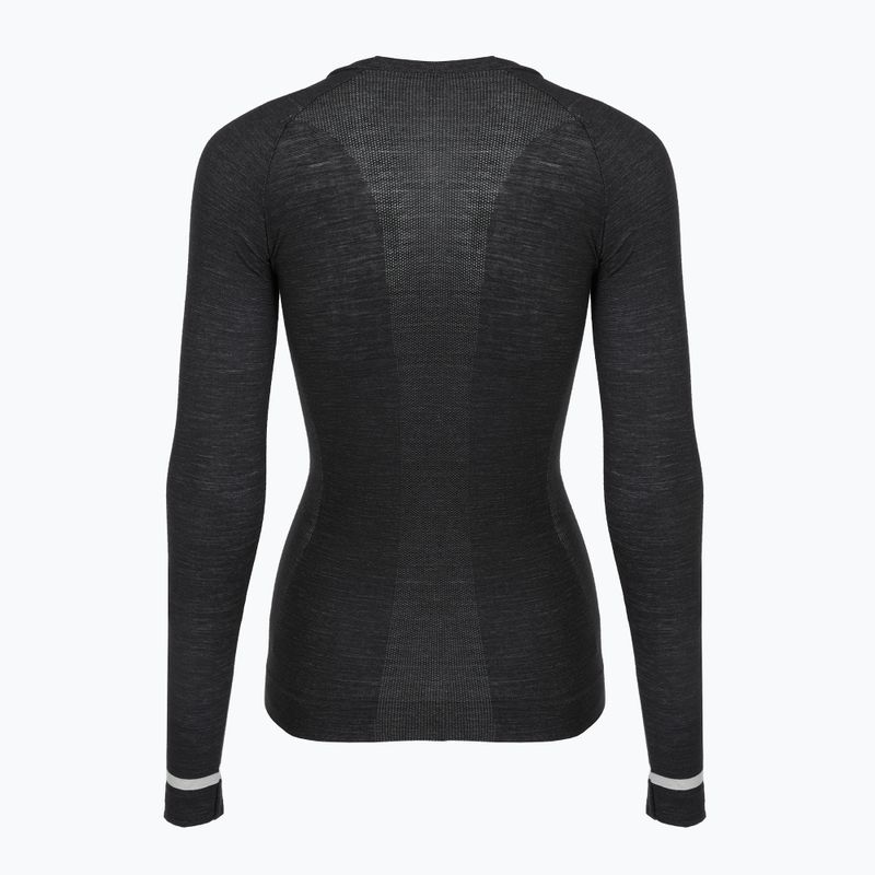 Longsleeve de ciclism pentru femei Castelli Merino Seamless Baselayer W black 2
