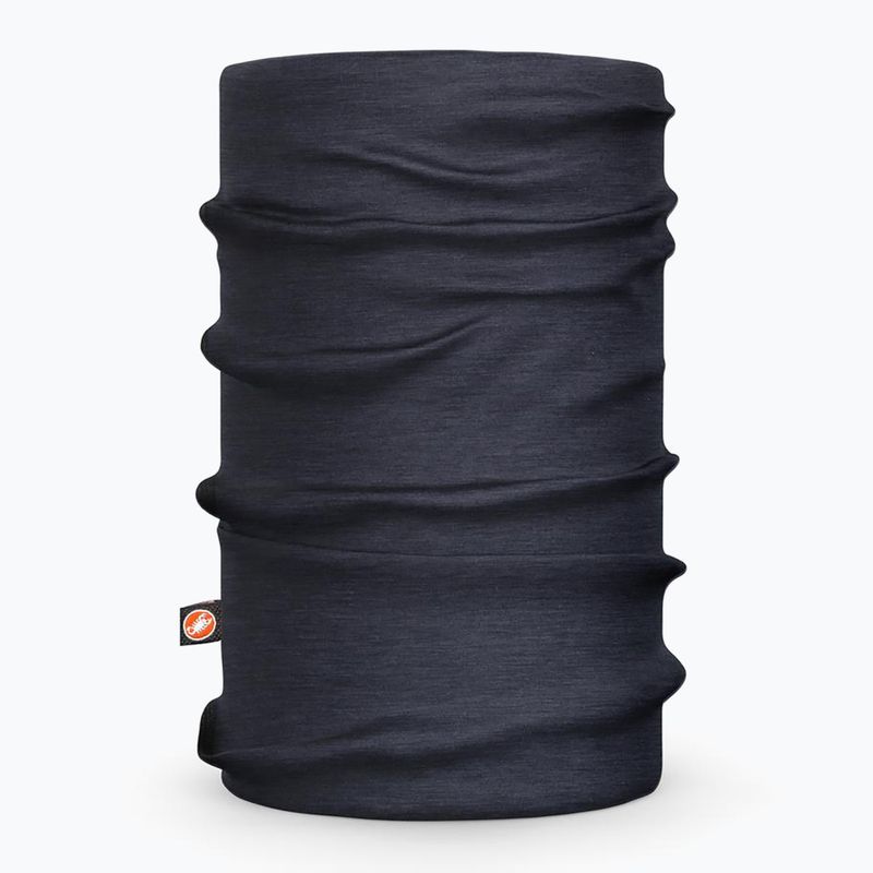 Bandană multifuncțională Castelli Merino Neckwarmer light black