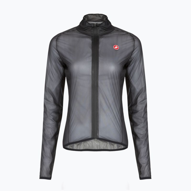 Geacă de ciclism pentru femei Castelli Squall Shell W light black/silver gray