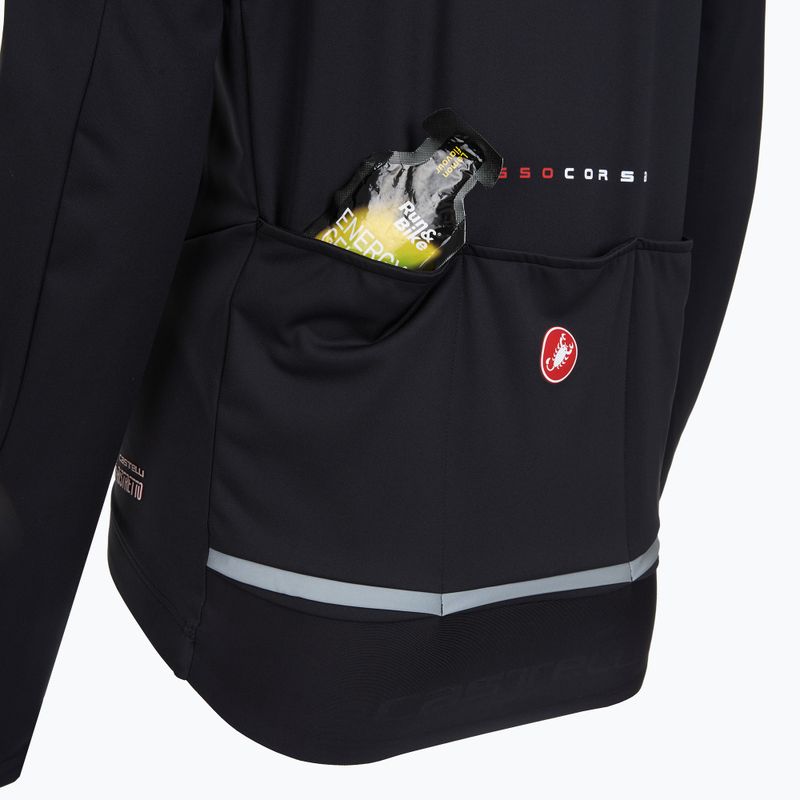 Geacă de ciclism pentru bărbați Castelli Perfetto Air light black 4