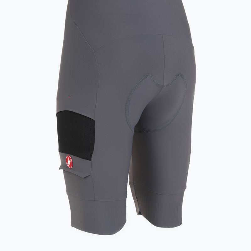 Pantaloni scurți de ciclism pentru femei Castelli Unlimited Cargo W smoky gray 5
