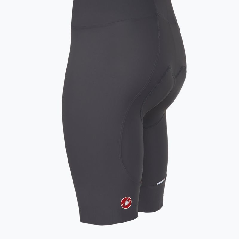 Pantaloni scurți de ciclism pentru bărbați Castelli Espresso smoky gray 3