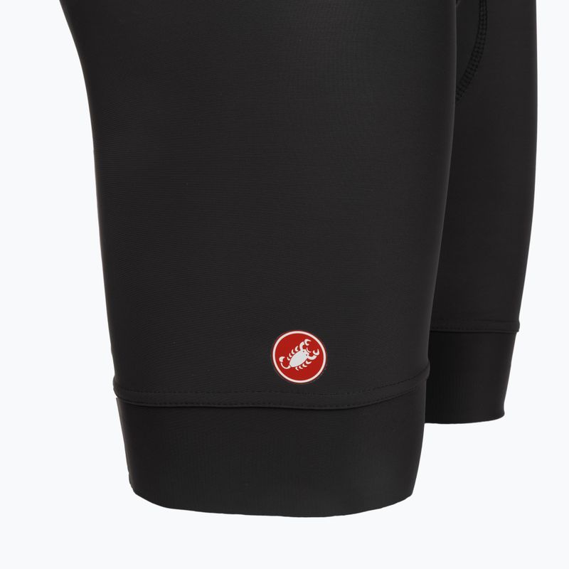 Pantaloni scurți de ciclism pentru femei Castelli Prima 2 DT W dark grey/pool blue 3