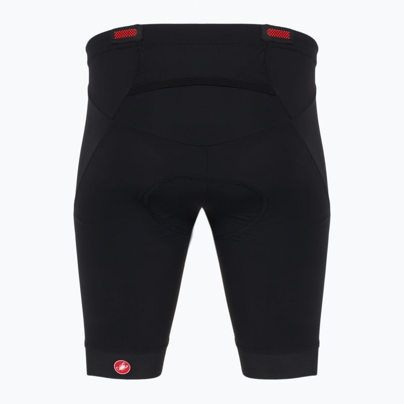 Pantaloni scurți de ciclism pentru bărbați Castelli Tri black 2