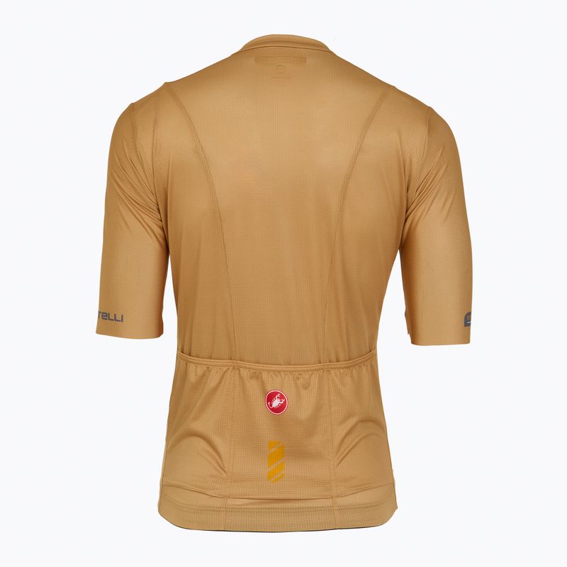 Tricou de ciclism pentru femei Castelli Unlimited toffee 2