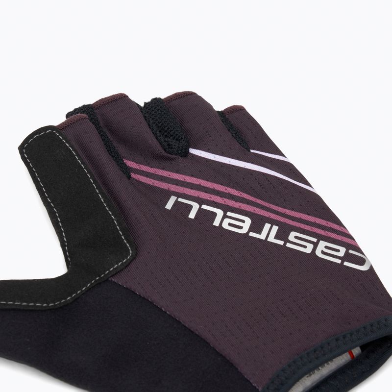 Mănuși de ciclism pentru femei Castelli Dolcissima 2 Dark night shade/deep purple/purple mist 7