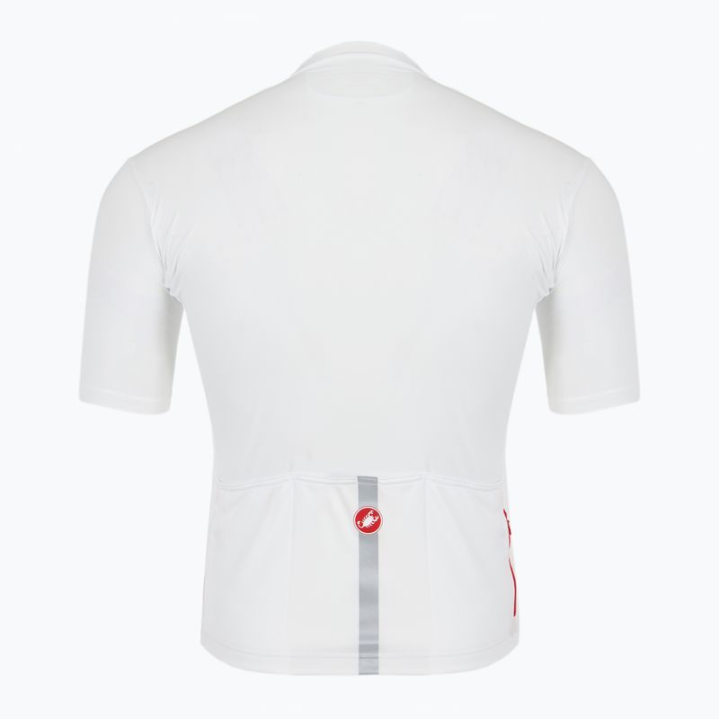 Tricou de ciclism pentru bărbați Castelli Classifica ivory 2