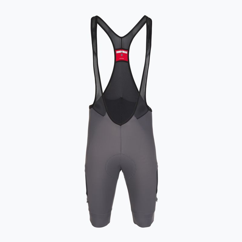 Pantaloni scurți de ciclism pentru bărbați Castelli Unlimited Cargo smoky gray