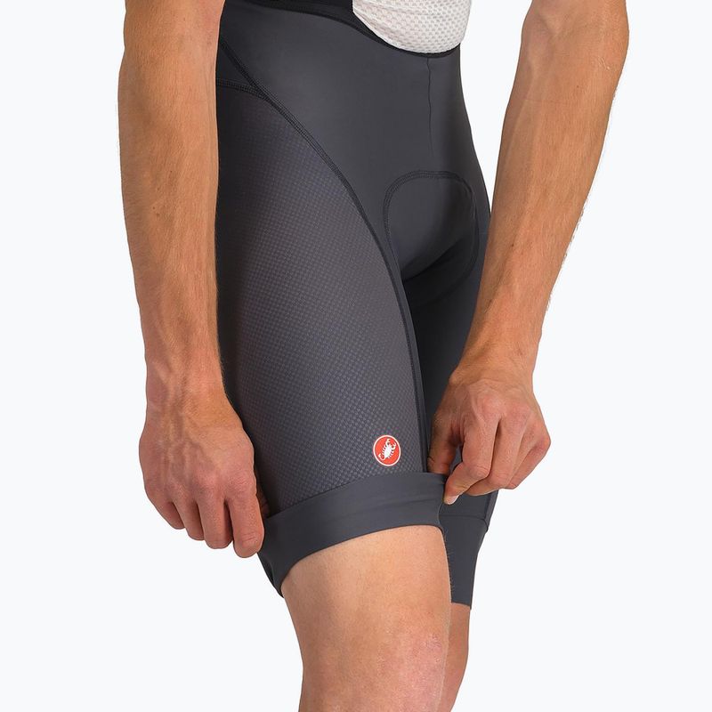 Pantaloni scurți de ciclism pentru bărbați Castelli Competizione 2 dark gray 4