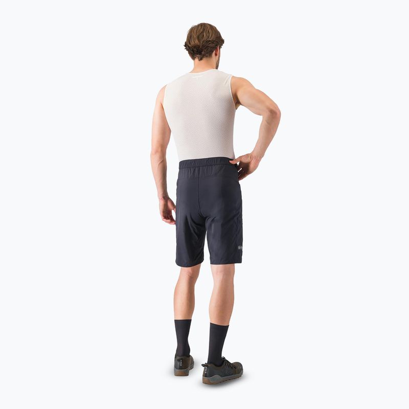 Pantaloni scurți de ciclism Castelli Unlimited Adventure Baggy black 3