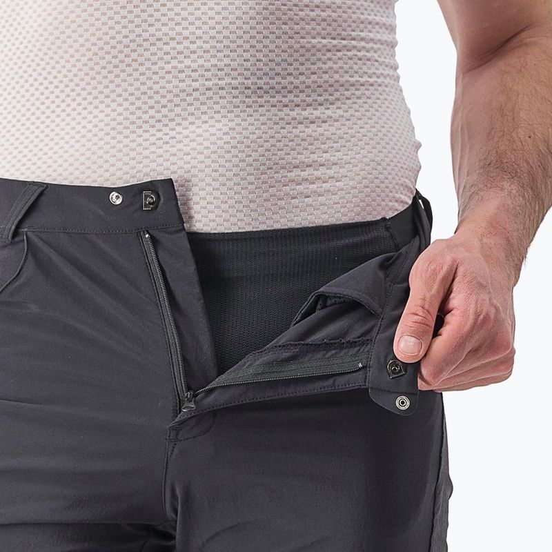 Pantaloni scurți de ciclism Castelli Unlimited Adventure Baggy black 5